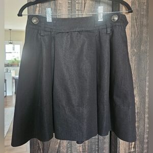 Romeo & Juliet Light Weight Dark Blue Denim Skirt Size Medium